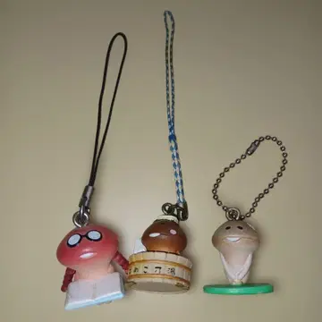 나메코 키링 3세트