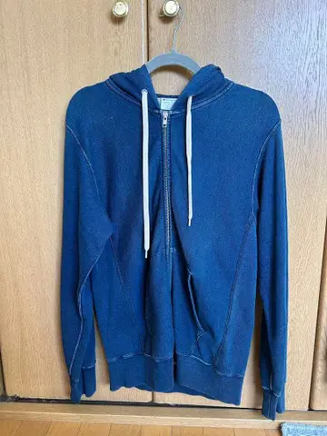 Champion Reverse Weave 후드티 LARGE 네이비