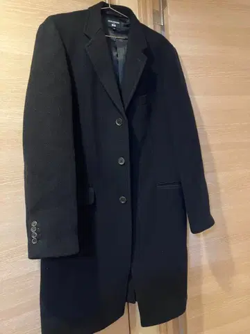UNIQLO INES DE LA FRESSANGE 블랙 코트 XL