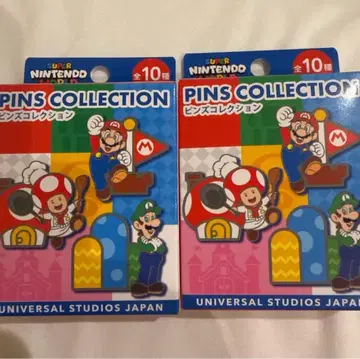 USJ 슈퍼 닌텐도 월드 핀즈 컬렉션 2개 세트