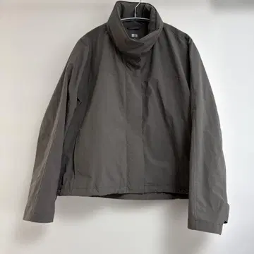 UNIQLO 유니클로 윈드프루프 스탠드 블루종 올리브