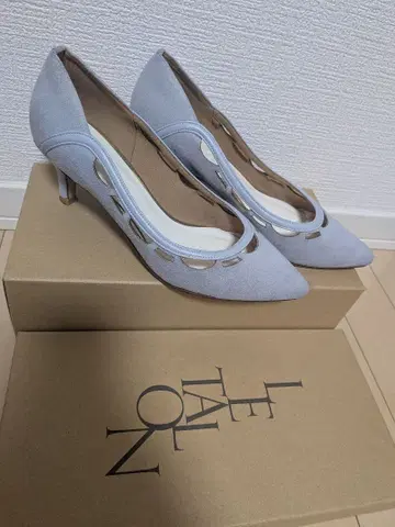 LE TALON 르탈론 펌프스 색스 블루