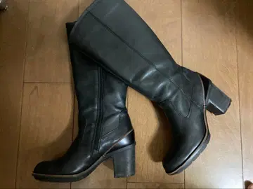 Clarks 블랙 롱 부츠