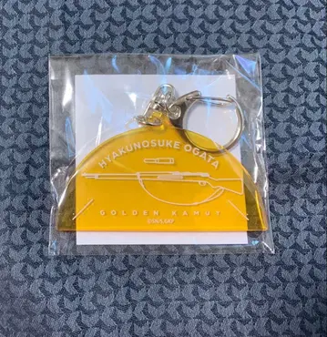 골든 카무이 모티브 키링 [ 오가타 햐쿠노스케 ] 황금 찻집 달맞이예요!