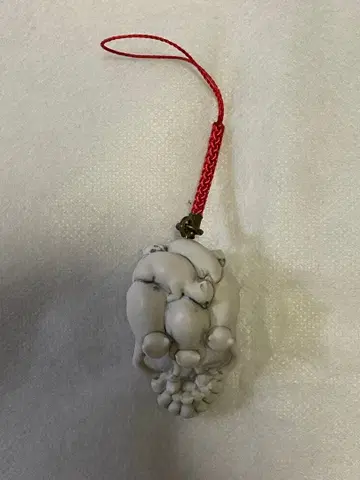 전시장 한정판 캡슐 토이 우타가와 쿠니요시 족자 [ 고양이 해골 ]