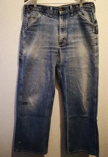 80s BIG MAC 데님 페인터 팬츠