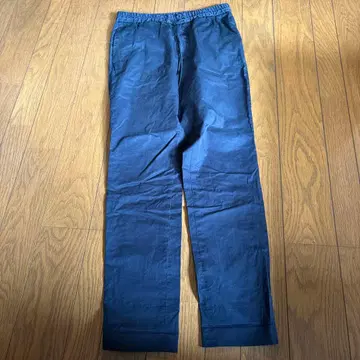 네이비 이지 팬츠 허리밴딩