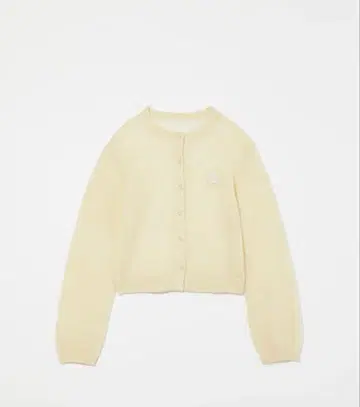 Eaphi LOGO SHEER KNIT CARDIGAN