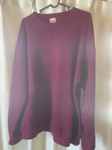 Cheetah 버건디 맨투맨 L