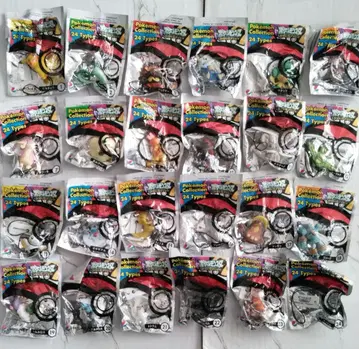 [ 익명 배송 ] 포켓몬스터 스트랩 24종 세트