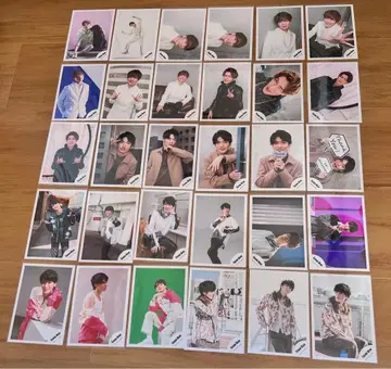 Snow Man 후카사와 타츠야 공식 사진 묶음 판매(30장)