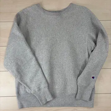 Champion 리버스 위브 스웨트 셔츠 그레이 파랑 택