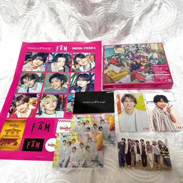 timelesz FAM 초회 한정판 A 스티커 포함