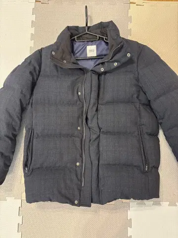 다케오 키쿠치 다운 자켓 네이비