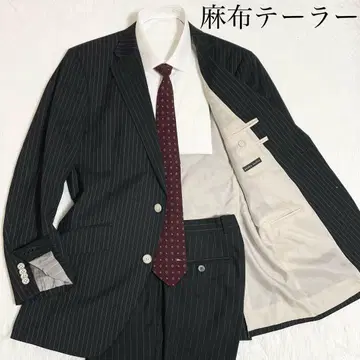 새상품급 아자부 테일러 셋업 수트 자켓 블랙 M~L