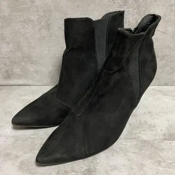 사이드 고어 부츠 (L) 숏부츠 스틸레토 스웨이드 느낌