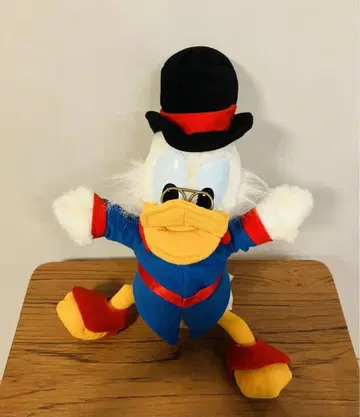디즈니월드 스크루지 봉제 인형 앤티크