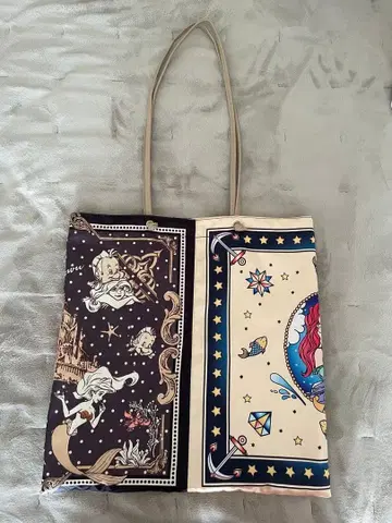 디즈니 토트백 아리엘 파니카 스크런치