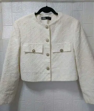 자라 트위드 자켓 S