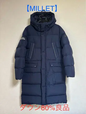 [ MILLET ] 밀레 벤치 코트 다크 네이비 90S/M 고품질