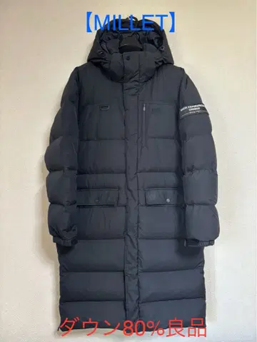 [ MILLET ] 밀레 벤치 코트 블랙 100L 고품질