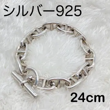 닻 체인 팔찌 실버 925 GM 사이즈 실버 액세서리