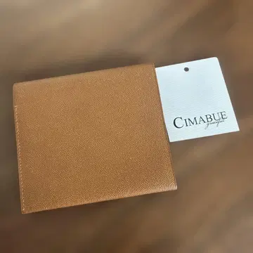 Cimabue 브라운 이단 접이식 지갑