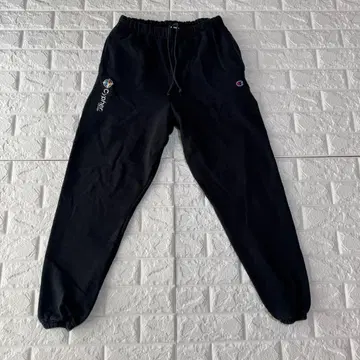 Cypher code 챔피온 champion 블랙 스웨트 팬츠 M