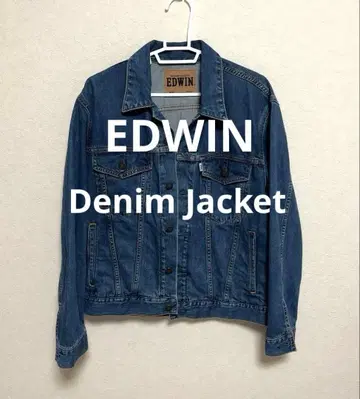 [상태 좋음] EDWIN 에드윈 데님 자켓 블루 G
