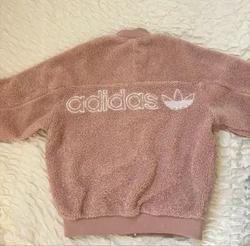 adidas 보아 자켓 L 사이즈 핑크