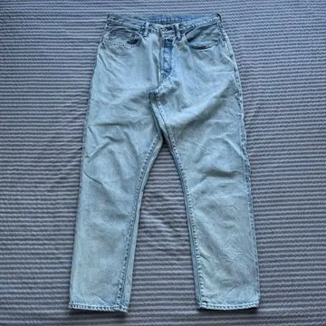 SANCA 14온스 데님 테이퍼드 5P 팬츠 아이스 워시