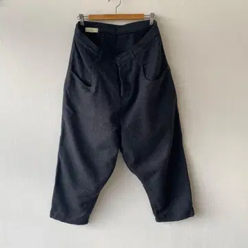 rdv o globe 블랙 사루엘 팬츠