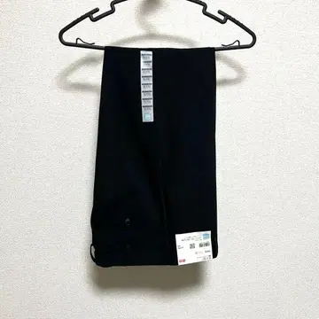 UNIQLO 유니클로 감동 팬츠 (울 라이크) BLACK