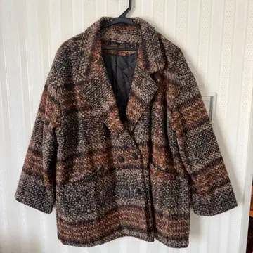 SPRAY PREMIUM 체스터 코트 브라운 계열