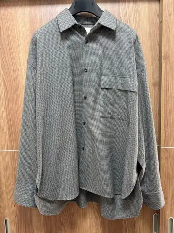 stein OVERSIZED DOWN PAT SHIRT