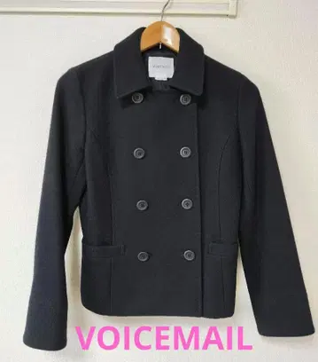 VOICEMAIL 블랙 피 코트 9~11호