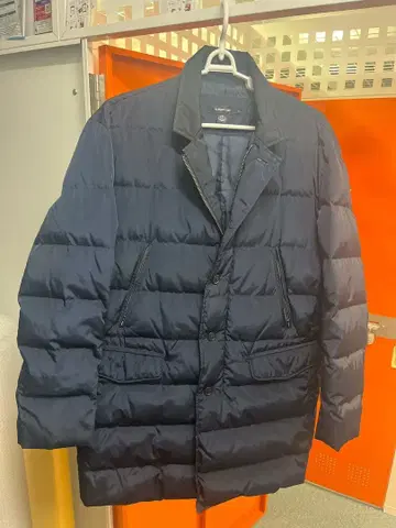 탑밸류 3DSMARTCOAT 다운 코트 네이비 LL