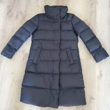 새상품급 UNIQLO 유니클로 롱 다운 자켓 롱 코트 M 두꺼운