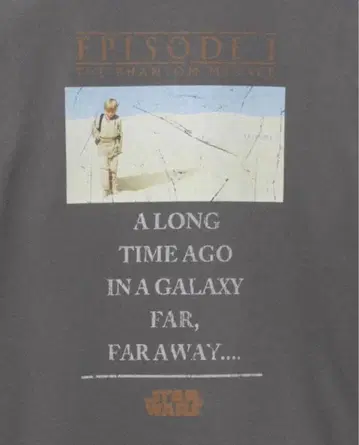 STAR WARS 에피소드 1 팬텀 메나스 T셔츠 L 영화