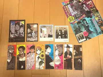 중고 GANGSTA. 구매 혜택 책갈피 카드놀이풍 카드 외 갱스타