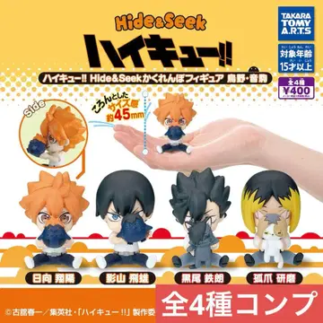 하이큐!! Hide&Seek 숨바꼭질 피규어 카라스노 네코마 컴플리트