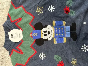 미키마우스 크리스마스 니트 스웨터 2024 리루린린