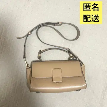 로리테라 베이지 숄더백 플랩식