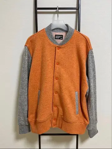 대특가 [Loopwheeler] LW338 바시티 자켓