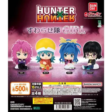 HUNTER x HUNTER 스와라세타이 GIRL 피규어 컴플리트
