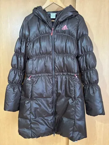 adidas 브라운 다운 자켓
