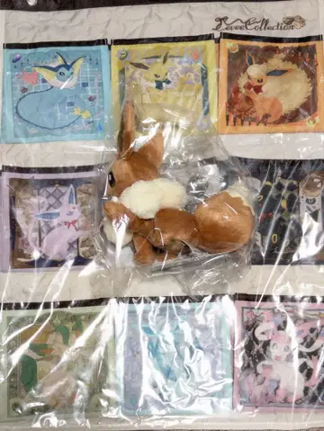 Eevee Collection 이브이 월 포켓 봉제 인형 세트
