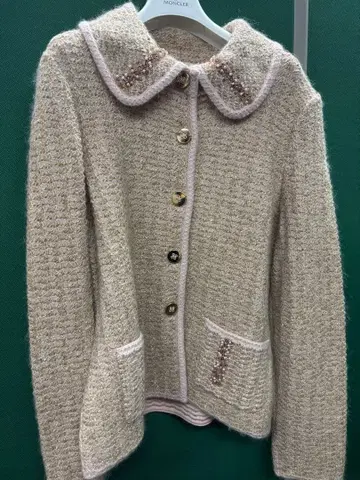 ESCADA 울 트위드 비쥬 자켓