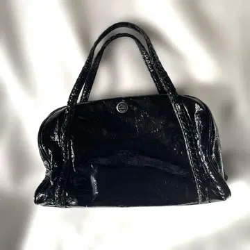 긴자 엔젤 블랙 핸드백