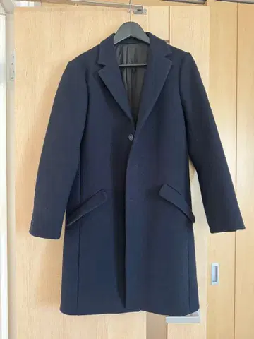 네이비 체스터 코트